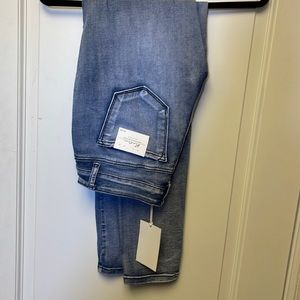 White washed denim jeans